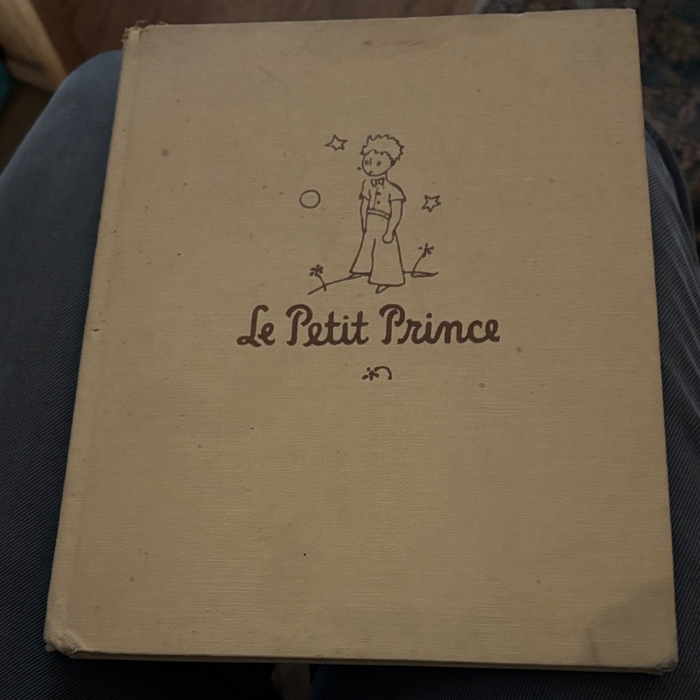 Le Petit Prince Hardcover Book - French Text